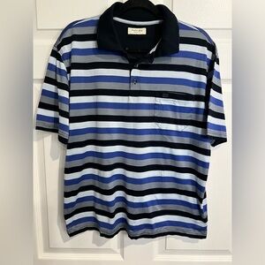 Christian Berg men’s striped polo - Size Medium